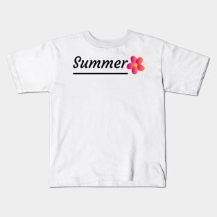 Floral summer Kids T-Shirt